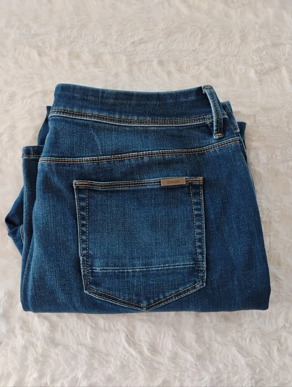 Chico's So Slimming Girlfriend Crop Jeans